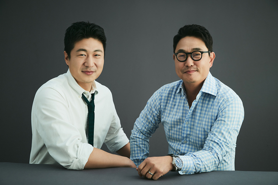 Ryu Young-joon, left, the new co-CEO of Kakao, and Yeo Min-soo. [KAKAO]  