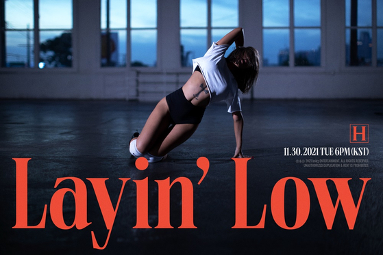 A teaser photo for Hyolyn's new single, ″Layin' Low″ [BRIDGE ENTERTAINMENT]