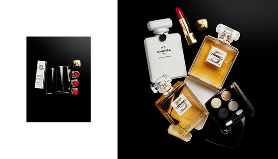 Chanel cosmetics products and perfumes. [SCREEN CAPTURE] 