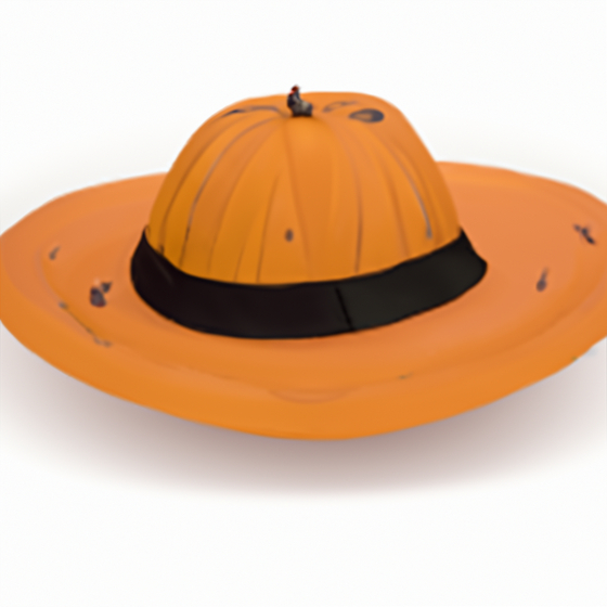 A pumpkin-shaped hat created by LG's AI system Exaone [LG]