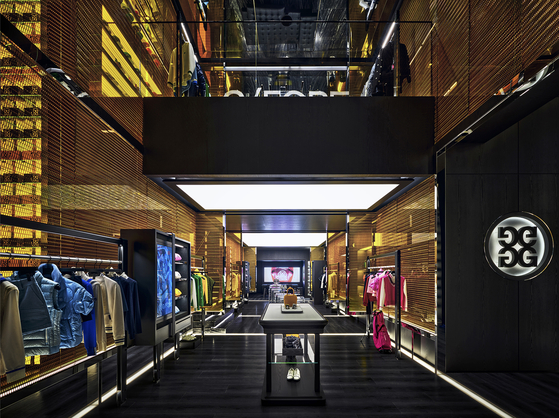 G Fore store newly opened at the luxury brand street in Cheongdam-dong, Gangnam. [KOLON INDUSTRIES FNC]