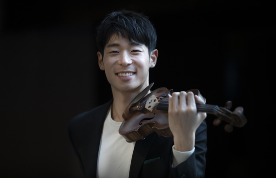 Violinist Danny Koo [JOONGANG ILBO]