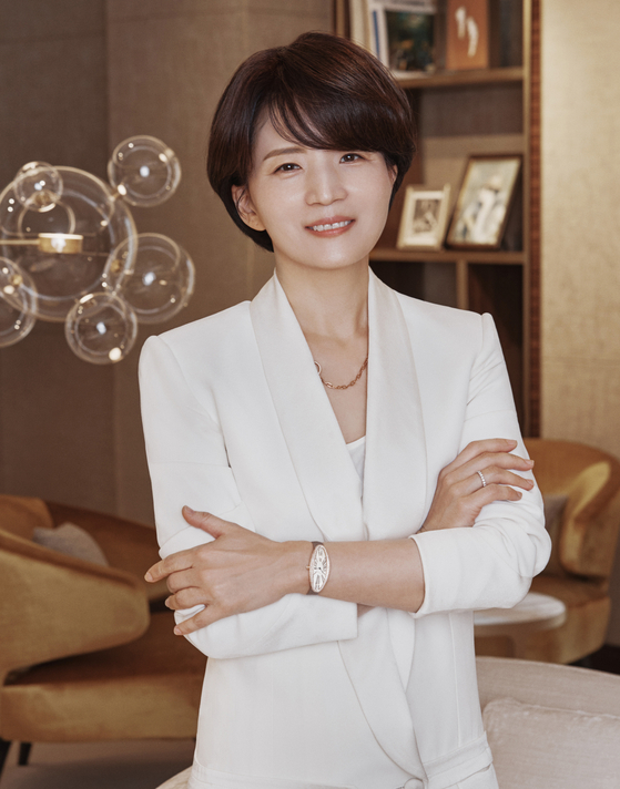 Sarah Kim, managing director of Cartier Korea, poses for a picture. [CARTIER KOREA]