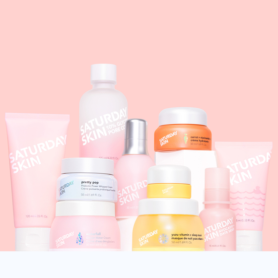 SATURDAY SKIN is gaining traction in the global market with its competitive products and packaging design. [SATURDAY SKIN]