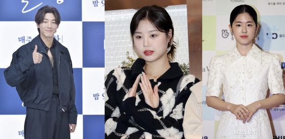 From left, celebrities Jisoo, Soojin and Park Hye-soo were all embroiled in bullying allegations this year [ILGAN SPORTS]