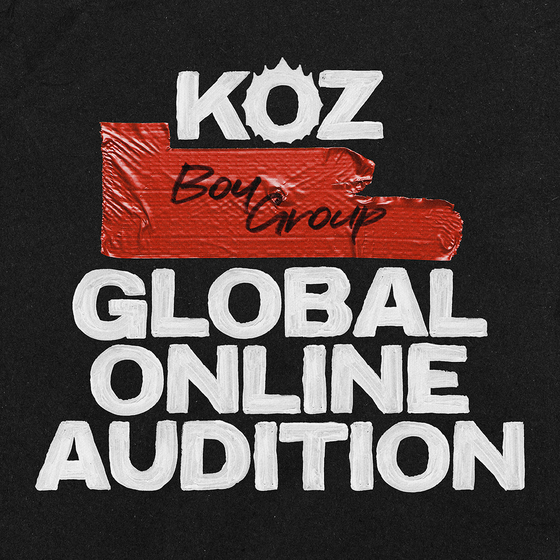 Poster of KOZ Entertainment's first global auditions. [KOZ ENTERTAINMENT]