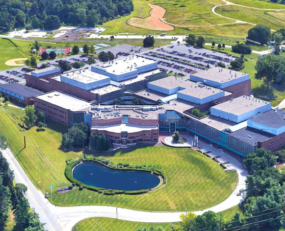 An aerial view of Discovery Labs in Philadelphia where the Center for Breakthrough Medicines is located [SK INC.] 