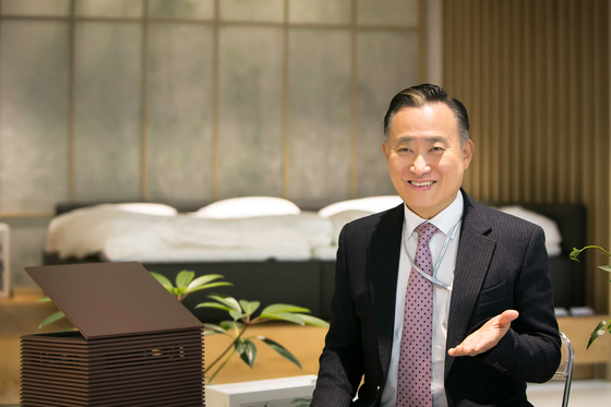 Lee Hae-sun, the CEO of Coway, speaks about the company's ambitions for 2022. [COWAY]