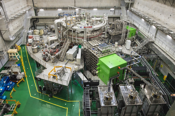 The Kstar, or the Korea Superconducting Tokamak Advanced Research, fusion reactor built by the Korea Institute of Fusion Energy (KFE) is located in Daejeon. [KFE]