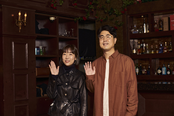 Producers Kim Na-hyun, left, and Kim Jae-won, the creators of "Single's Inferno" [NETFLIX]