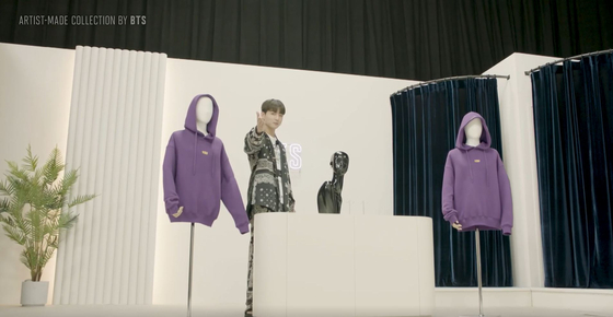 Merch designed by BTS's V already in high demand before release