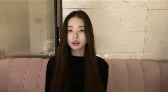 Song Ji-ah apologizes on her YouTube channel on Wednesday. [SCREEN CAPTURE]