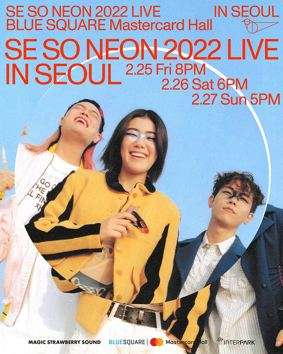 Indie rock band Se So Neon will kick off its world tour titled ″Se So Neon 2022 Live″ in Seoul on Feb. 25. [MAGIC STRAWBERRY SOUND]