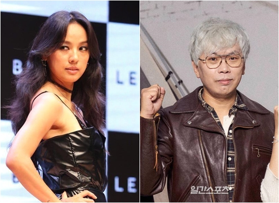Singer Lee Hyo-ri, left, will star in the new Tving Original variety program "Seoul Check-in" produced by popular entertainment program producer Kim Tae-ho. [ILGAN SPORTS]