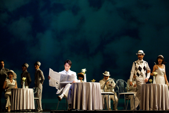 Musical ″Rebecca″ is being staged at the Chungmu Art Center in central Seoul. [EMK MUSICAL]