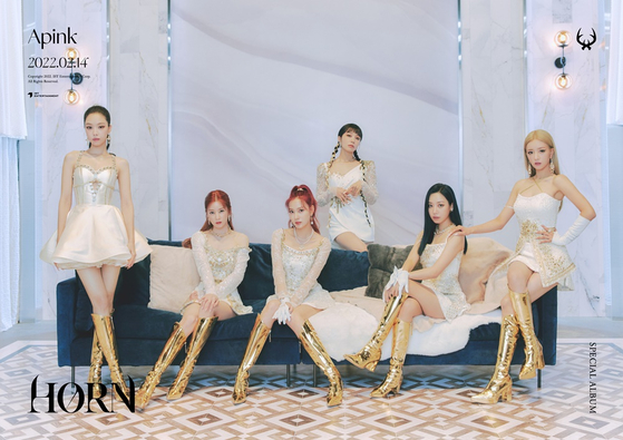 A promotional photo for Apink's upcoming album ″Horn″ [IST ENTERTAINMENT]