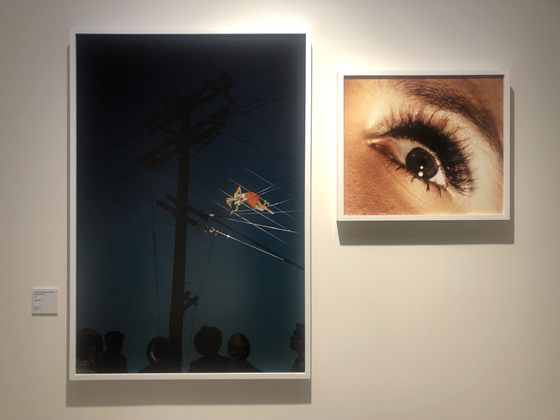 “7:12 pm Redcliff Ave and Eye #10 (Telephone Wires)” (2012) from the "Compulsion" series [SHIN MIN-HEE]