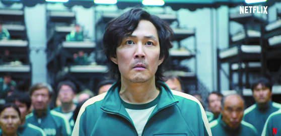Actor Lee Jung-jae in the Netflix series ″Squid Game″ (2021). [NETFLIX]