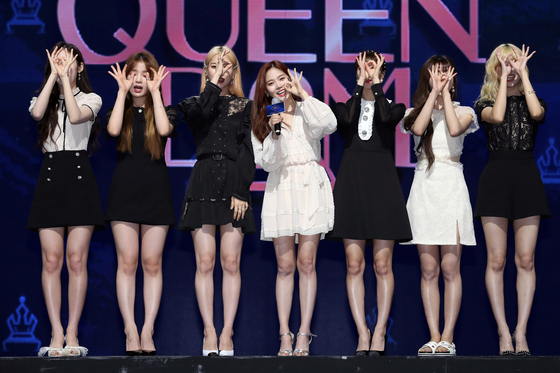 Oh My Girl on Mnet's survival show ″Queendom″ (2019) [ILGAN SPORTS]