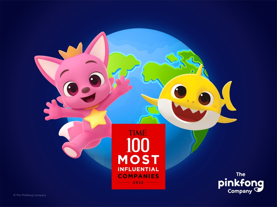 The Pinkfong Company behind the hit children’s song “Baby Shark” made the Time magazine’s list of “100 Most Influential Companies of 2022.” [THE PINKFONG COMPANY]