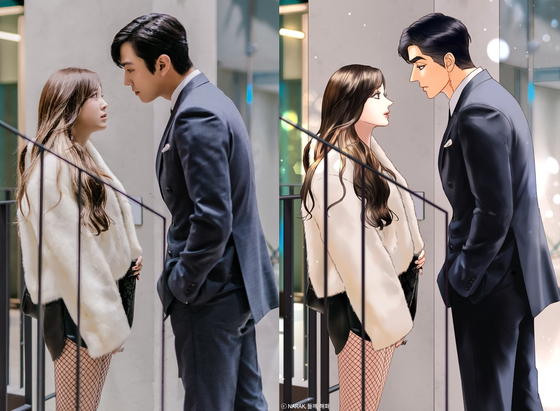 The popular rom-com drama series "Business Proposal," which airs on SBS, is adapted from Kakao Page's web novel and webtoon "The Office Blind Date," that centers around a romance between a conglomerate CEO Kang Tae-moo and his employee Ha-ri. [SBS]