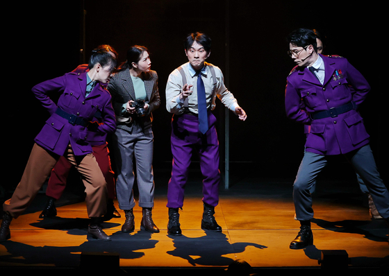 Korean musical ″Show Man″ premiered at Jeongdong Theater in central Seoul last week. [YONHAP]