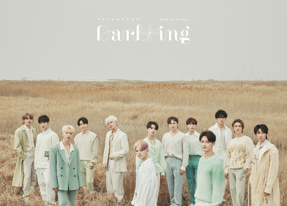 Seventeen in a teaser photo for ″Darl+ing″ [PLEDIS ENTERTAINMENT]