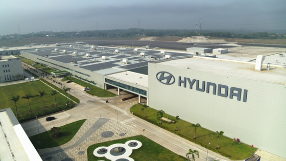 Hyundai Motor's manufacturing facility in Indonesia [HYUNDAI MOTOR]