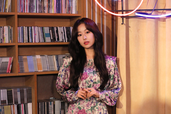 Lee Su-jeong, formerly known as BabySoul of girl group Lovelyz, launched her solo career. [WOOLLIM ENTERTAINMENT]