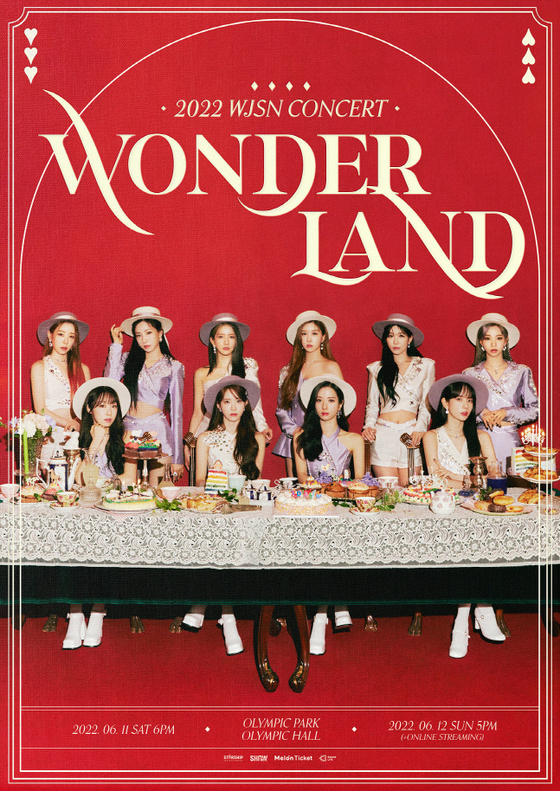 The teaser photo for ″Wonderland,″ WJSN's concerts set for next month [STARSHIP ENTERTAINMENT]