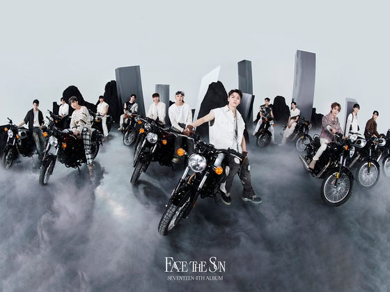 A promotional photo for Seventeen's ″Face the Sun″ (2022) [PLEDIS ENTERTAINMENT]