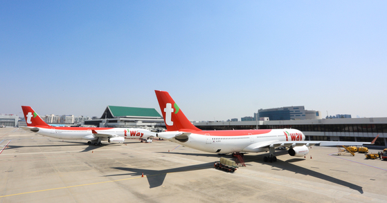 T'way Air's A330-300 aircraft is used to fly the Incheon-Singapore route. [T'WAY AIR]