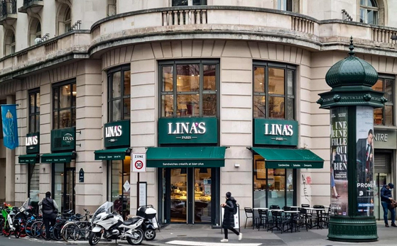 Lina's Haussmann branch in Paris, France. [SPC GROUP]
