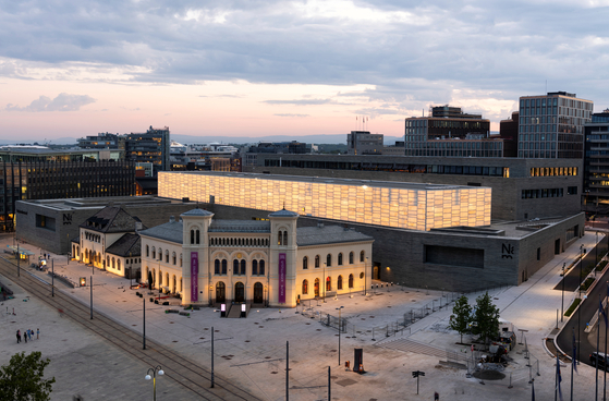 Norway's new National Museum was designed by German firm Kleihues + Schuwerk. [BORRE HOSTLAND]