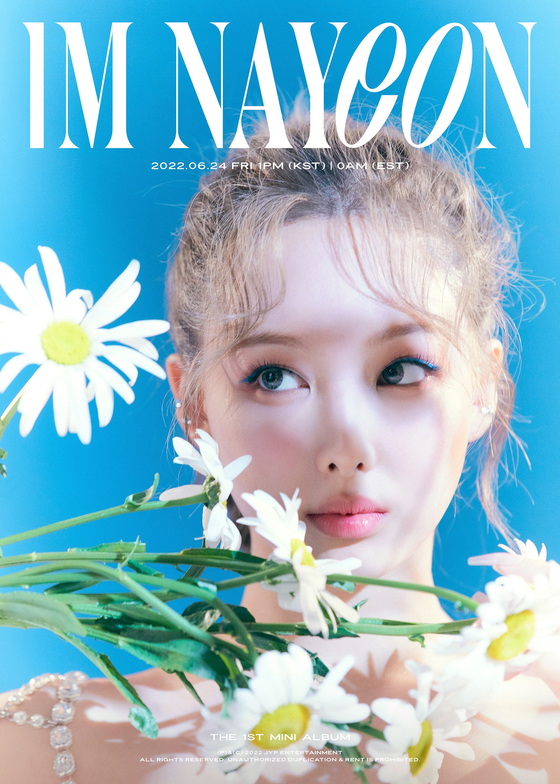 Concept photo of Nayeon for her first solo EP "IM NAYEON" [JYP ENTERTAINMENT]