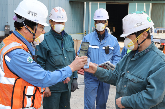 Posco has come up with a number of new measures to ensure the safety of its workers. [POSCO]