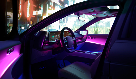 The interior of the Ioniq 6 electric sedan [HYUNDAI MOTOR]