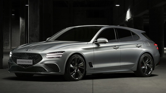 Genesis G70 Shooting Brake, a bigger version of the G70 model, will be launched this month. [HYUNDAI MOTOR]