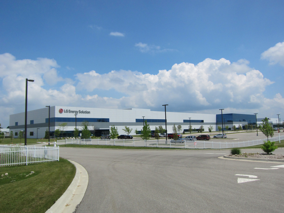 LG Energy Solution's factory in Cheongju, North Chungcheong [LG ENERGY SOLUTION] 