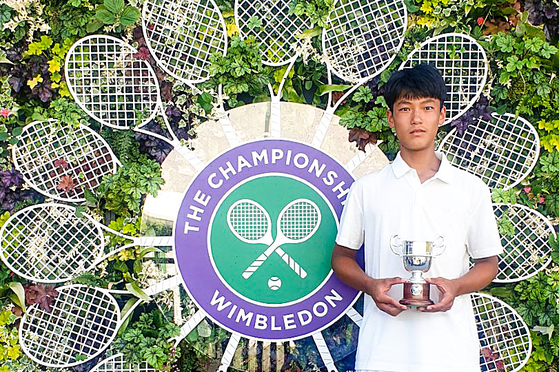 14세 조세혁, 한국 최초 윔블던 챔피언