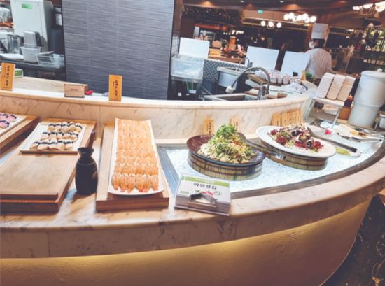 Makinochaya, a seafood restaurant chain that operates a buffet [MAKINOCHAYA]