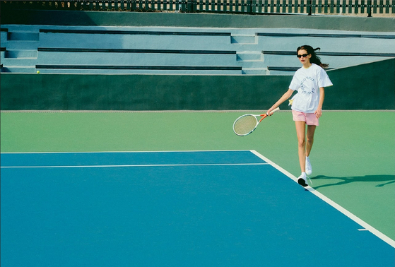 Clove, a tennis apparel brand, reported 774% growth in sales in the first half compared to a year ago. [MUSINSA]