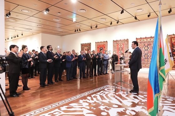 The Azerbaijan Embassy in Seoul hosted an exhibition of Azerbaijan carpets at the KF Gallery in Seoul from November 2018 to January 2019. [EMBASSY OF AZERBAIJAN IN KOREA]