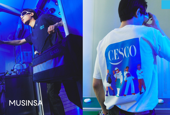 Musinsa teamed up with Cesco for its limited edition apparel collection Cesco Team [MUSINSA]