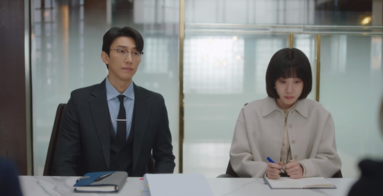 Kang Ki-young as Jeong Myeong-seok in the ongoing ENA series ″Extraordinary Attorney Woo″ [ENA]