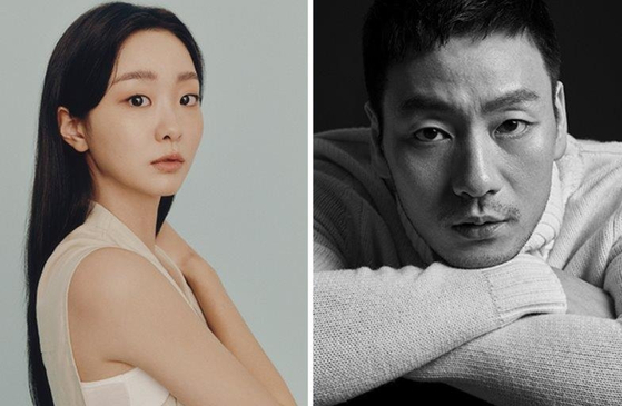 Actors Kim Da-mi, left, and Park Hae-soo [UNITED ARTISTS AGENCY, BH ENTERTAINMENT]