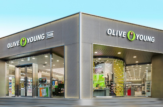 A CJ Olive Young branch in Suji, Gyeonggi. [CJ OLIVE YOUNG]
