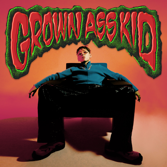 The cover for Zico's EP ″Grown Ass Kid″ [KOZ ENTERTAINMENT]