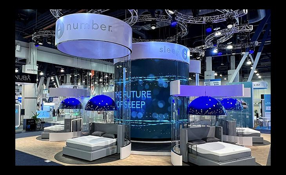 The U.S. sleep tech startup Sleep Number introduced its smart bed at CES 2022. [CES]