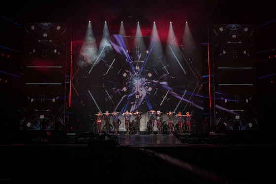 The Boyz performs during its ″The Boyz World Tour : The B-Zone in Seoul Encore″ concert [ IST ENTERTAINMENT]